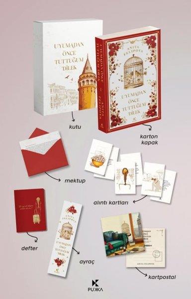 Anita FelipovaTürkiye RomanUyumadan Önce Tuttuğum Dilek Seti - Kutulu