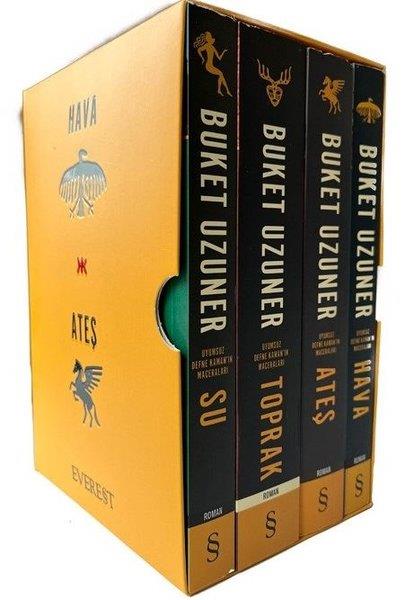 Buket UzunerTürkiye RomanUyumsuz Defne Kaman'ın Maceraları Seti - 4 Kitap Takım - Kutulu