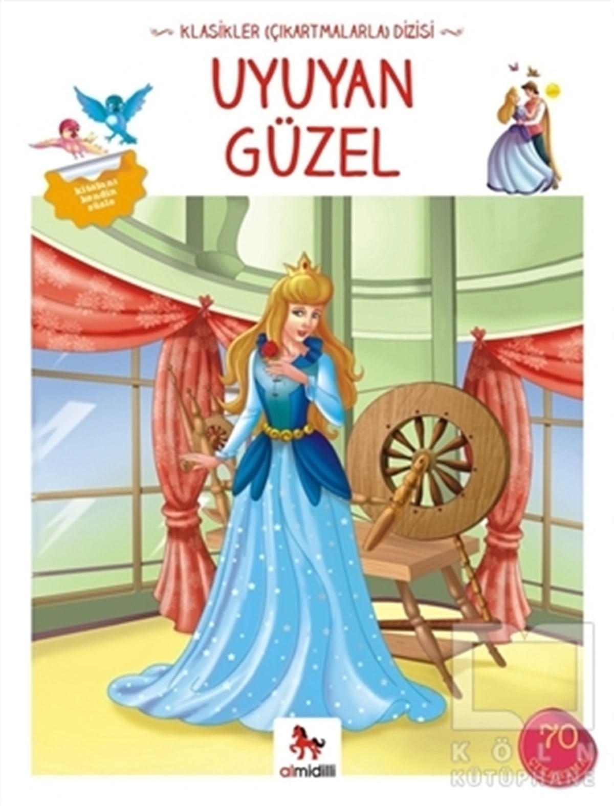 Grimm KardeşlerMasallarUyuyan Güzel - Klasikler Çıkartmalarla Dizisi