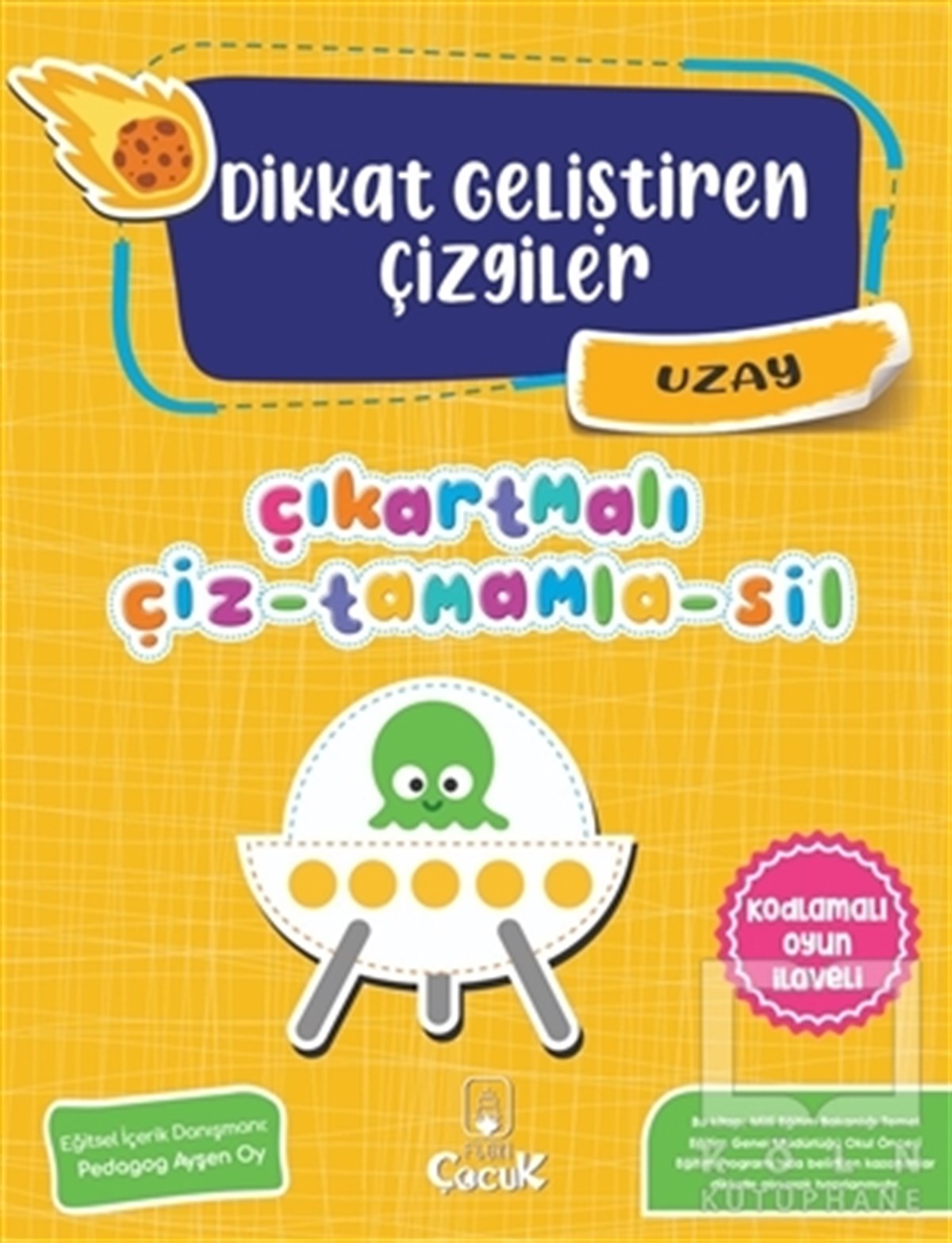 KolektifEtkinlik KitaplarıUzay - Dikkat Geliştiren Çizgiler