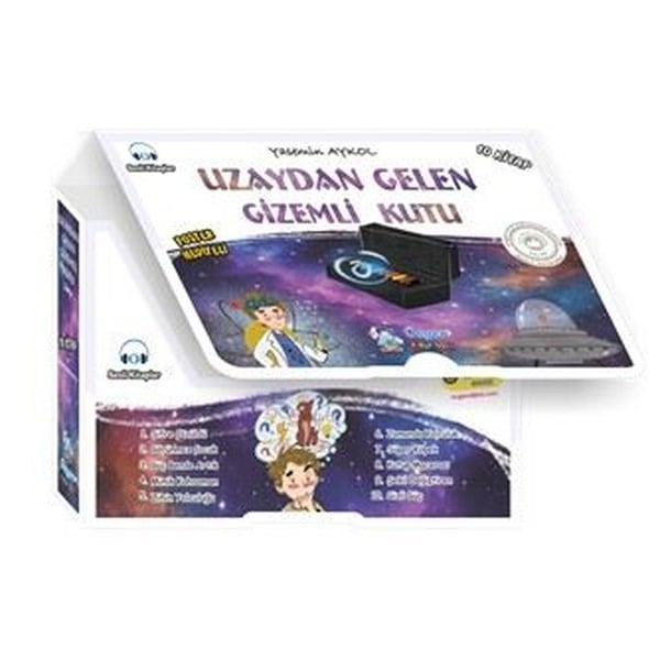 Yasemin AykolÇocuk Gençlik RomanlarıUzaydan Gelen Gizemli Kutu Seti - 10 Kitap Takım - Kutulu 64 Sayfa (10 Kitaplı Okuma Seti + Değerlen