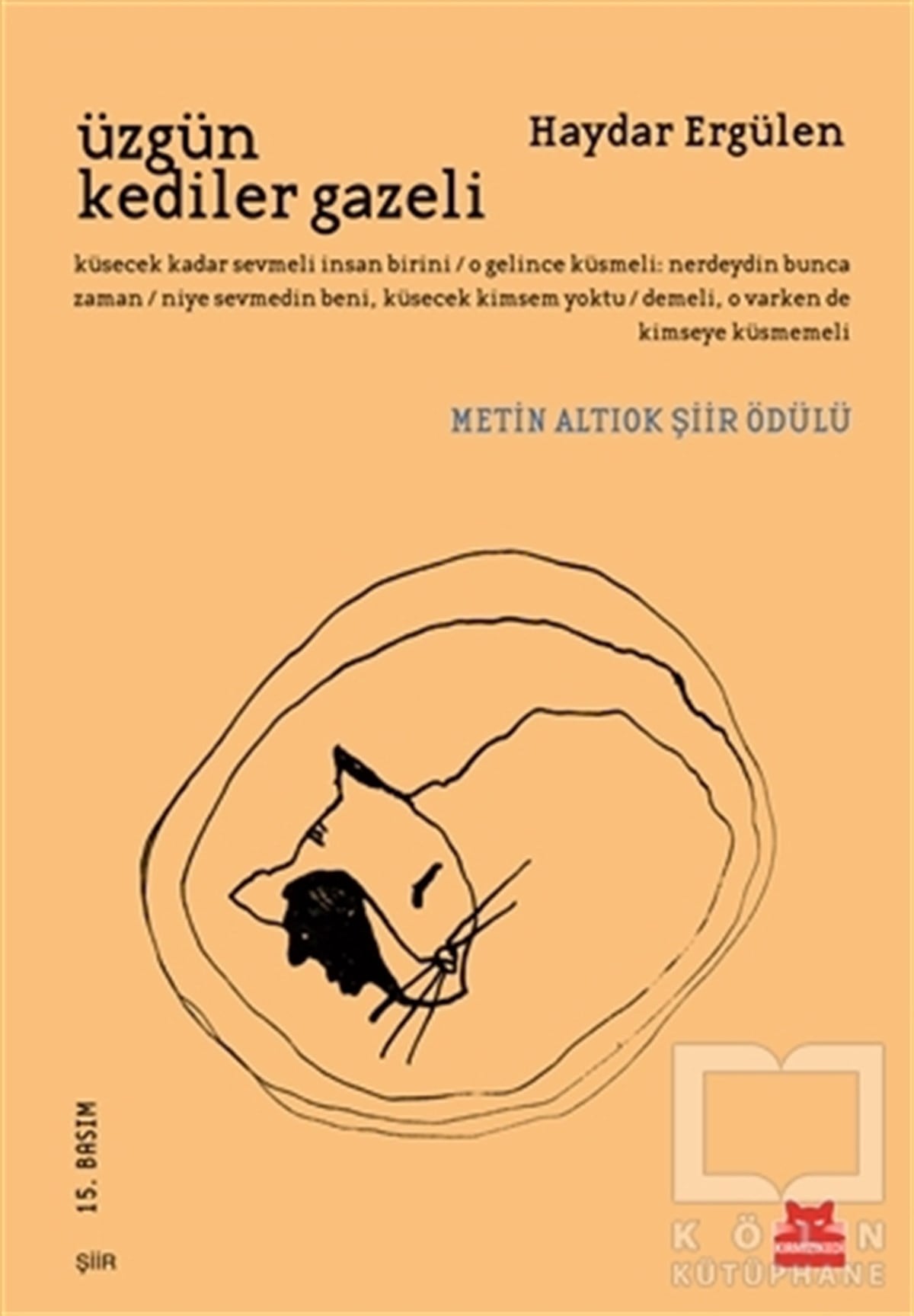 Haydar ErgülenŞiirÜzgün Kediler Gazeli