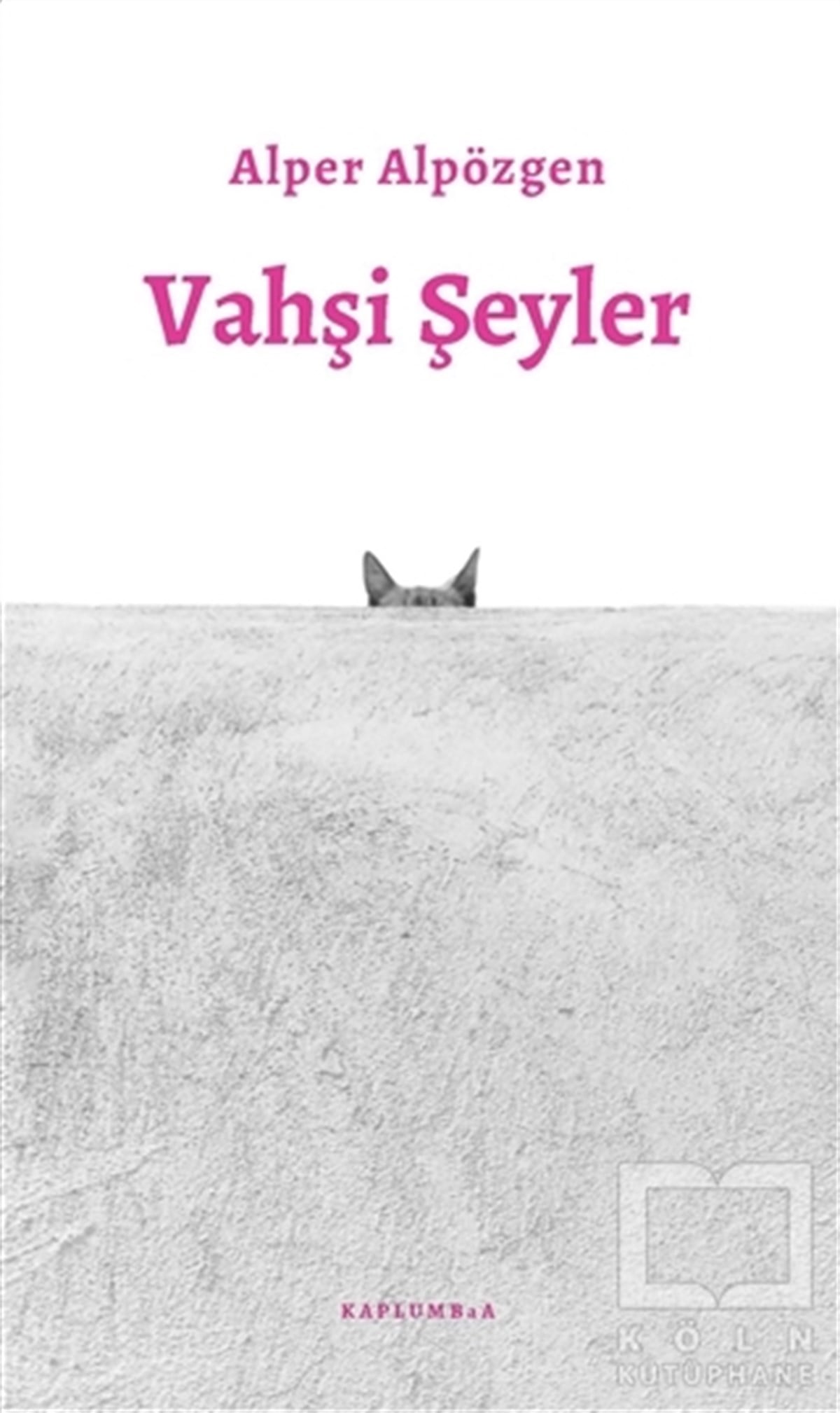 Alper AlpözgenRomanVahşi Şeyler