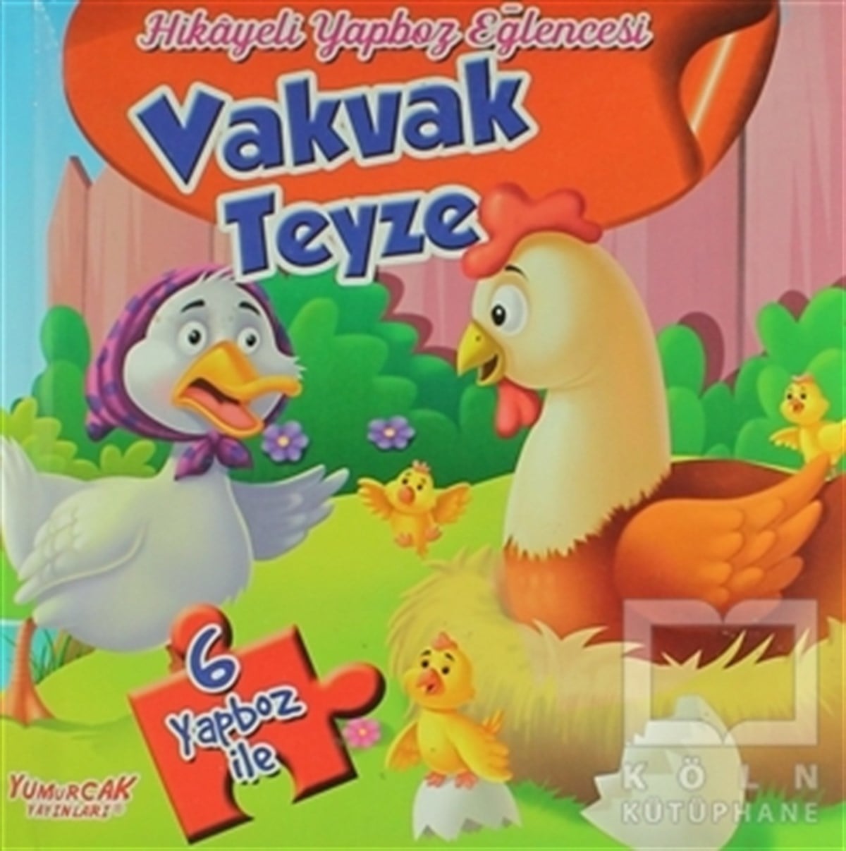 KolektifYapbozlu KitaplarVakvak Teyze - Hikayeli Yapboz Eğlencesi