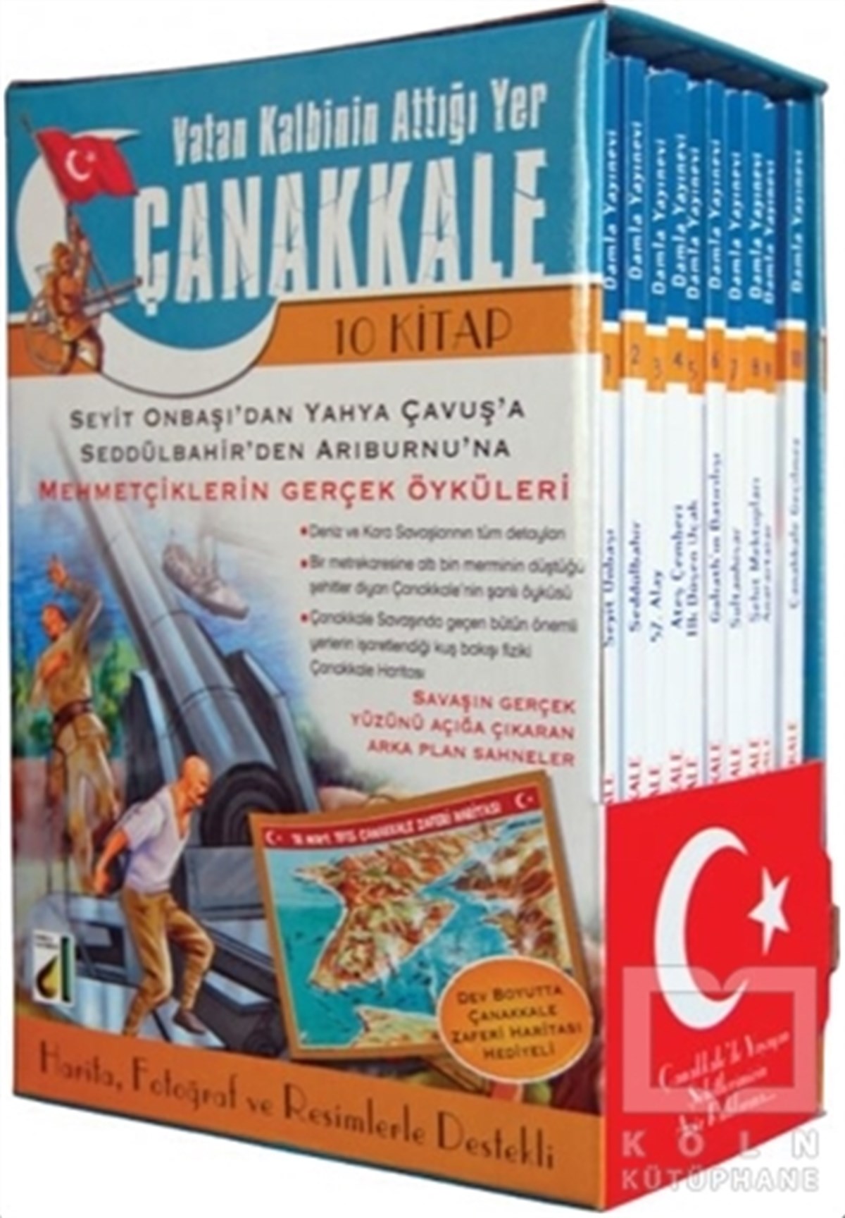 Sara Gürbüz ÖzerenYakın Tarih KitaplarıVatan Kalbinin Attığı Yer Çanakkale (10 Kitap Takım)