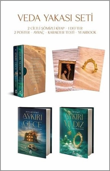 Rana BüyüklüTürk RomaniVeda Yakası Seti - 2 Kitap Takım Kutulu