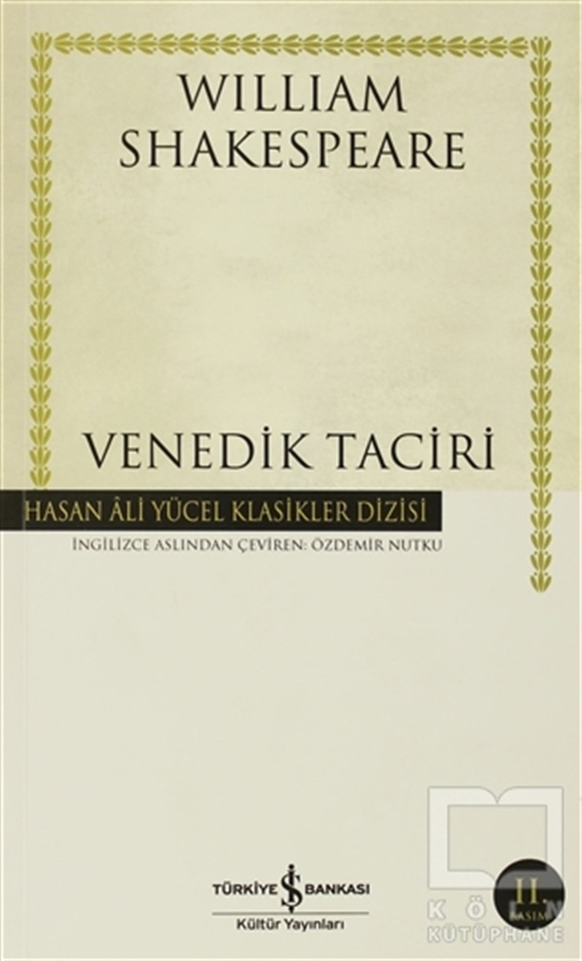 William ShakespeareRomanVenedik Taciri