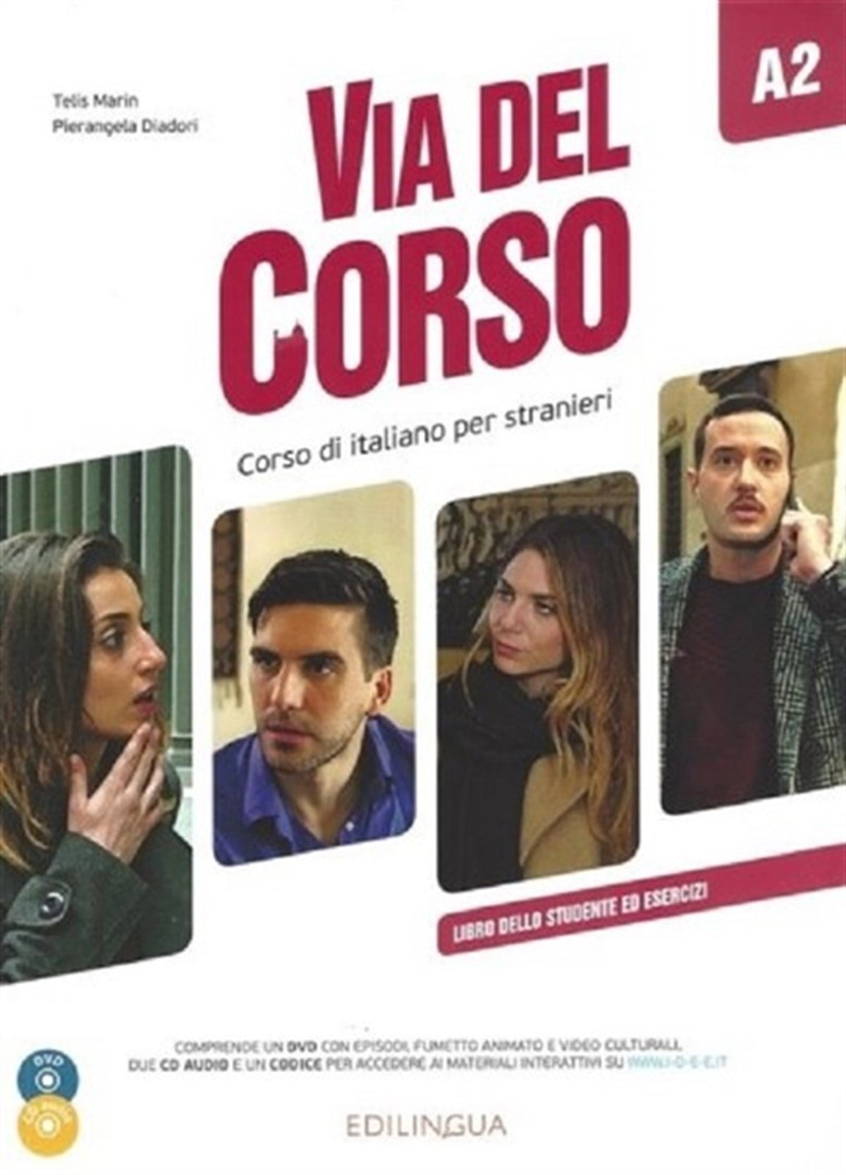 Telis MarinGrammar and VocabularyVia del Corso A2 Libro dello studente ed esercizi