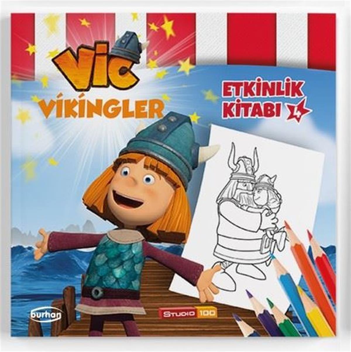 Reyha Cerit BalaEtkinlik KitaplarıVikingler Etkinlik Kitabı - 4