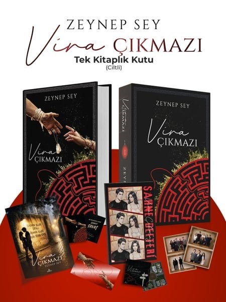 Zeynep SeyTürk RomaniVira Çıkmazı 1-Tek Kitaplık Kutu