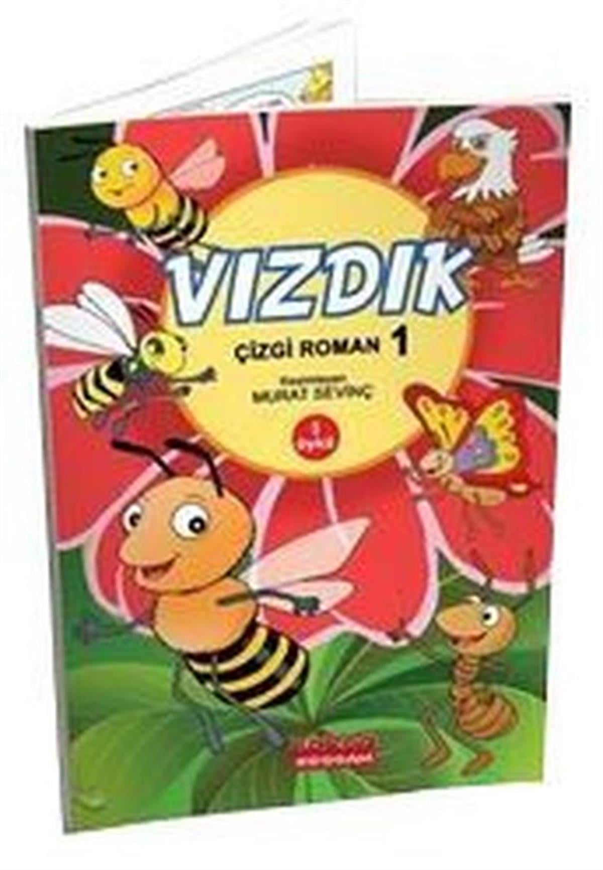 Aziz SivaslıoğluÇocuk Çizgi RomanlarıVızdık Çizgi Roman Renkli Öykü Serisi Cilt - 1