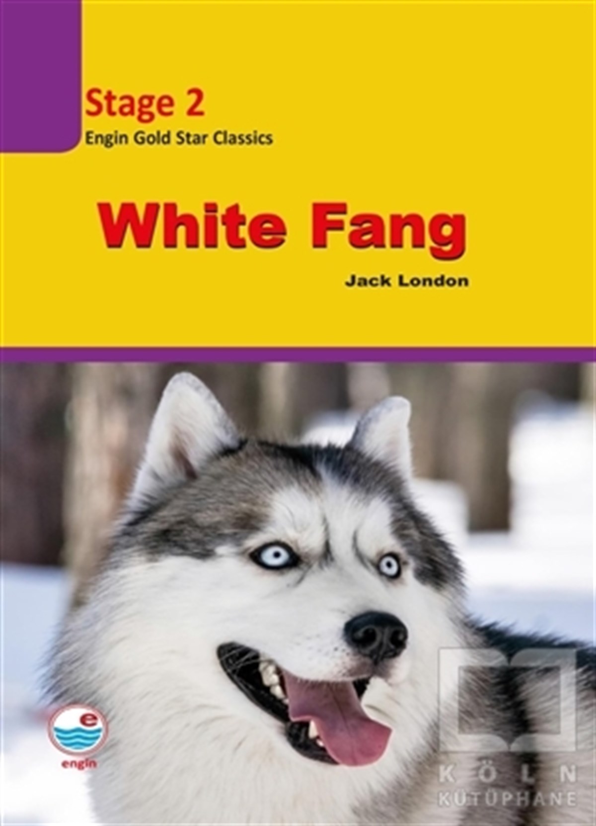 Jack LondonRomanWhite Fang - Stage 2 (CD’li)