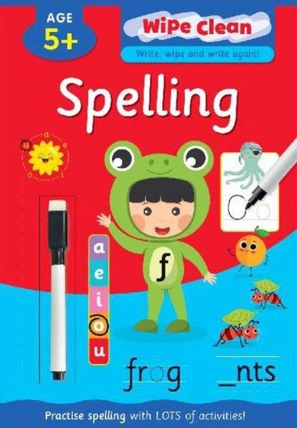 Alligator BooksPreschoolWipe Clean Book Spelling
