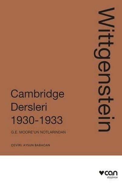 Brian RogersFelsefe BilimiWittgenstein: Cambridge Dersleri 1930 - 1933