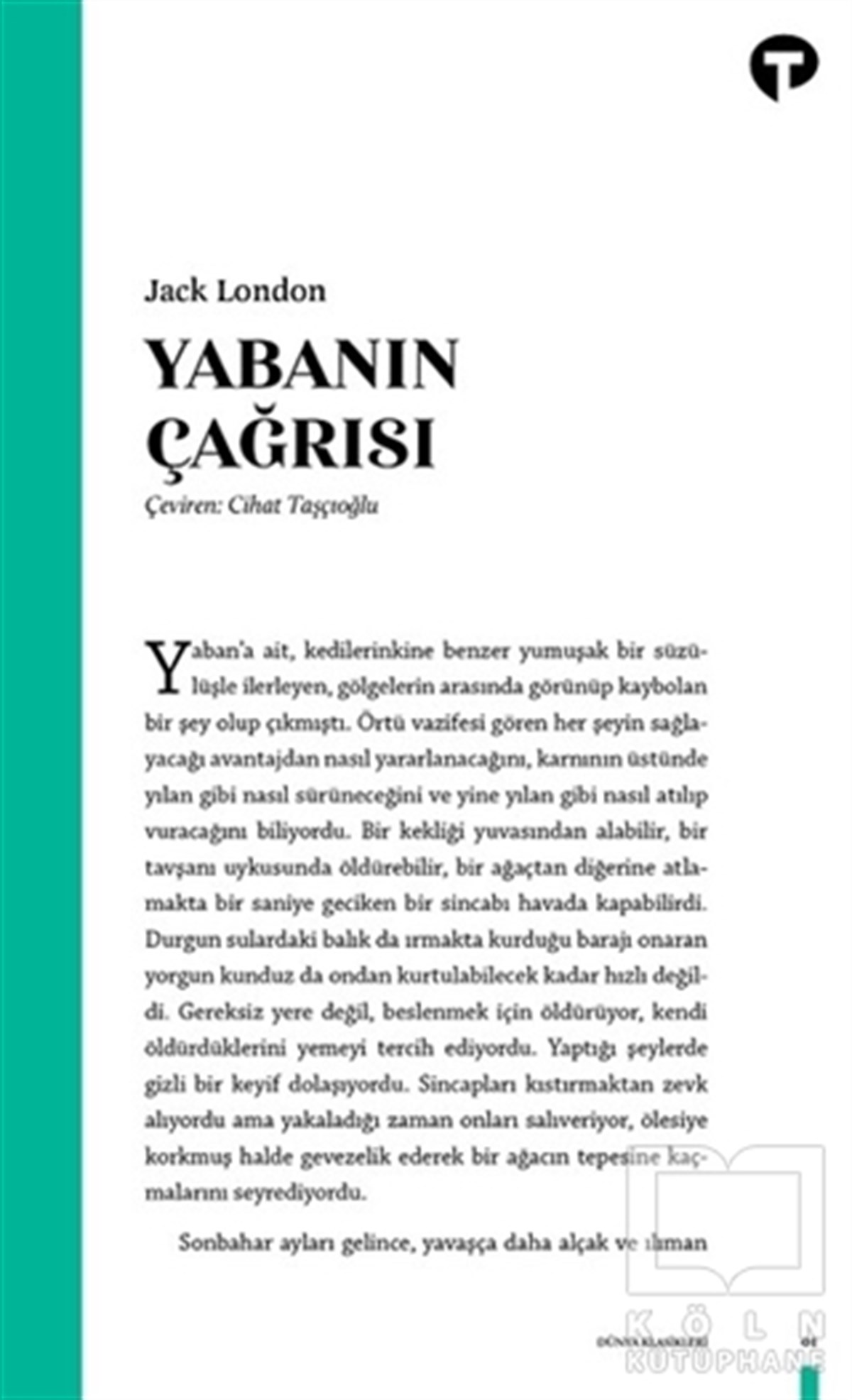 Jack LondonKlasiklerYabanın Çağrısı