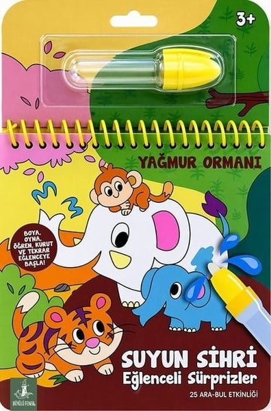 KolektifEgitim Etkinlik KitaplariYağmur Ormanı - Suyun Sihri - Eğlenceli Sürprizler - 25 Ara - Bul Etkinliği