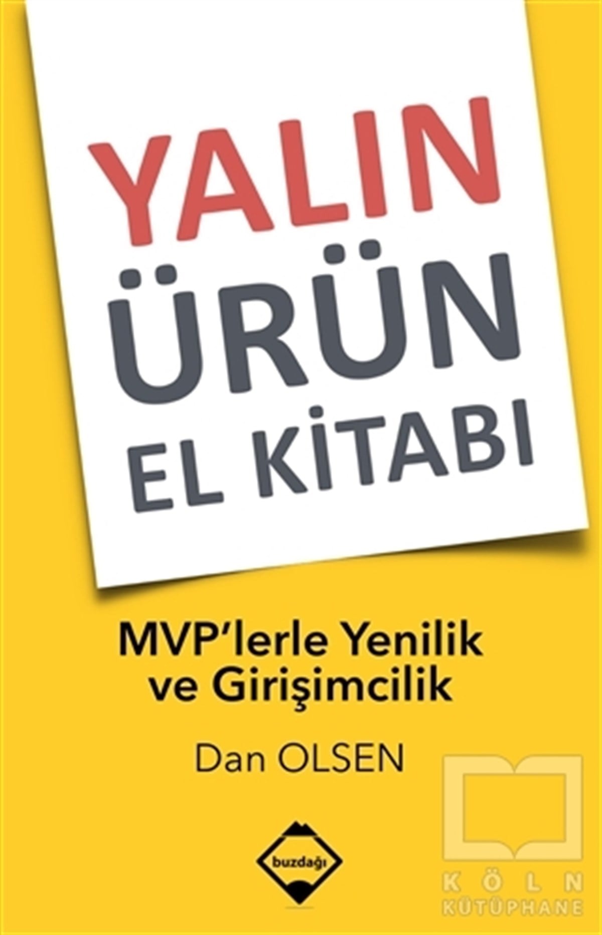 Dan OlsenDiğerYalın Ürün El Kitabı