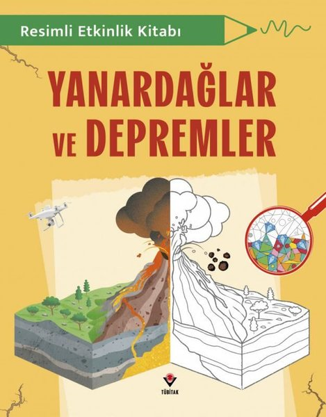 Tom JacksonEgitim Etkinlik KitaplariYanardağlar ve Depremler - Resimli Etkinlik Kitabı