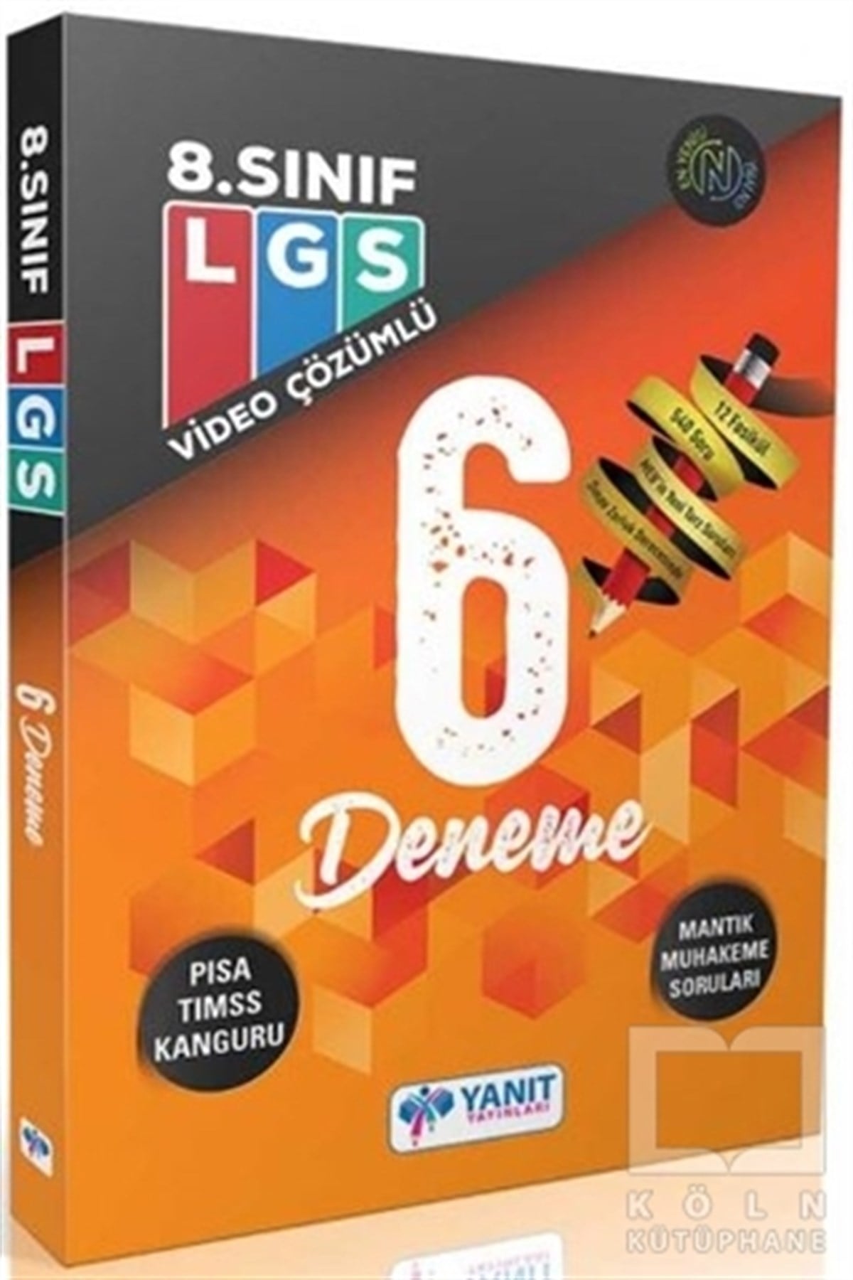 KolektifSınavlara Hazırlık KitaplarıYanıt LGS 6 Fasikül Deneme Video Çözümlü