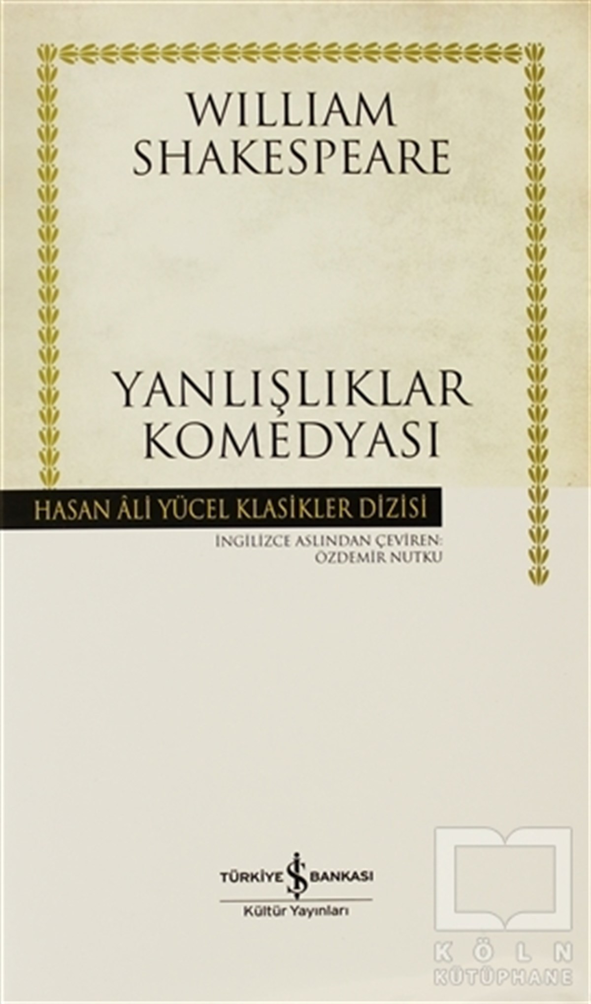William ShakespeareSenaryo KitaplarıYanlışlıklar Komedyası