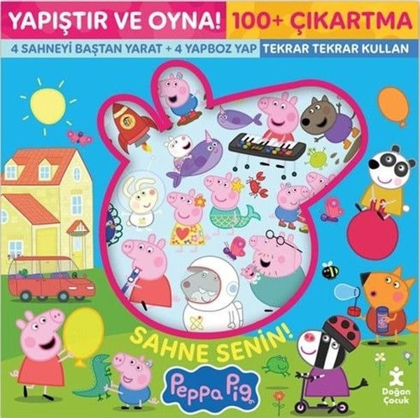 KolektifBoyama KitaplarıYapıştır ve Oyna! Sahne Senin! Peppa Pig
