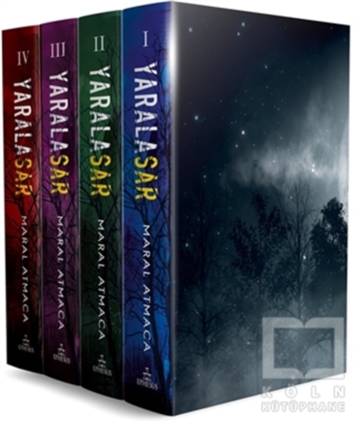 Maral AtmacaTürkçe RomanlarYaralasar Serisi (4 Kitap Takım)