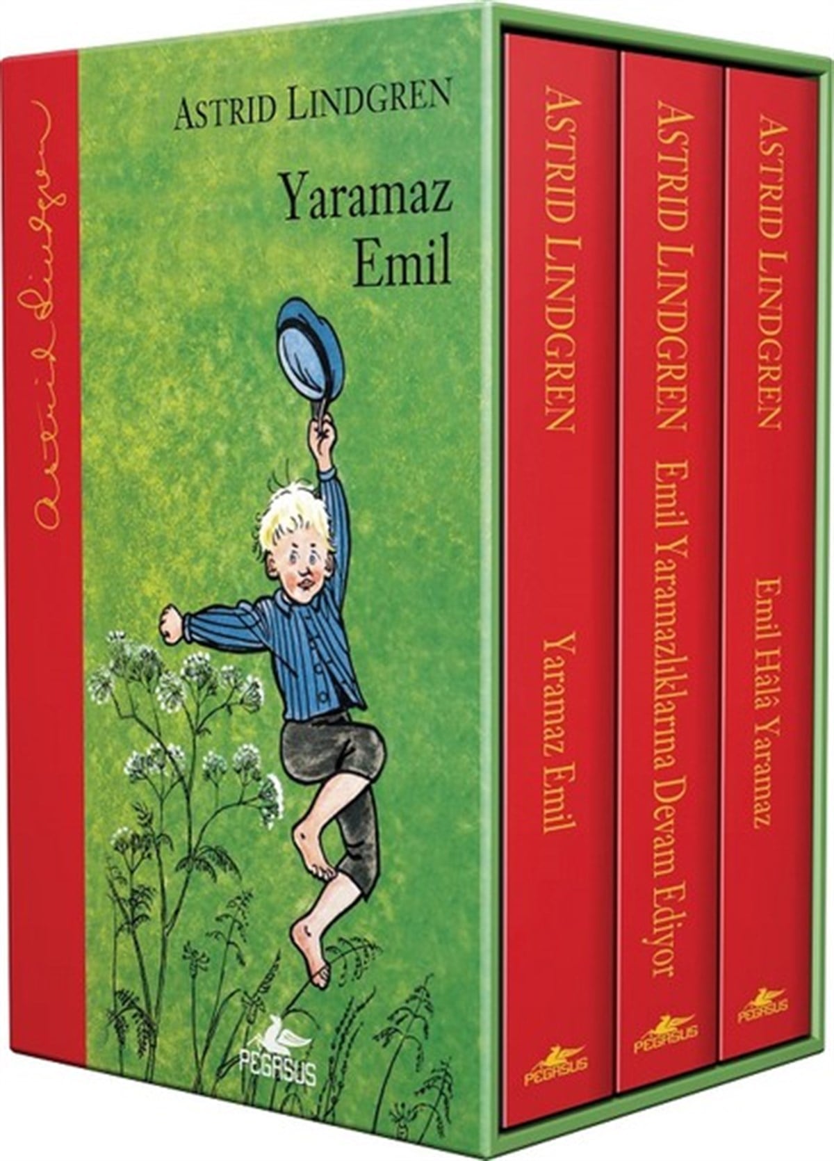 Ali ArdaÇocuk Masal KitaplarıYaramaz Emil Serisi-3 Kitap Takım Kutulu