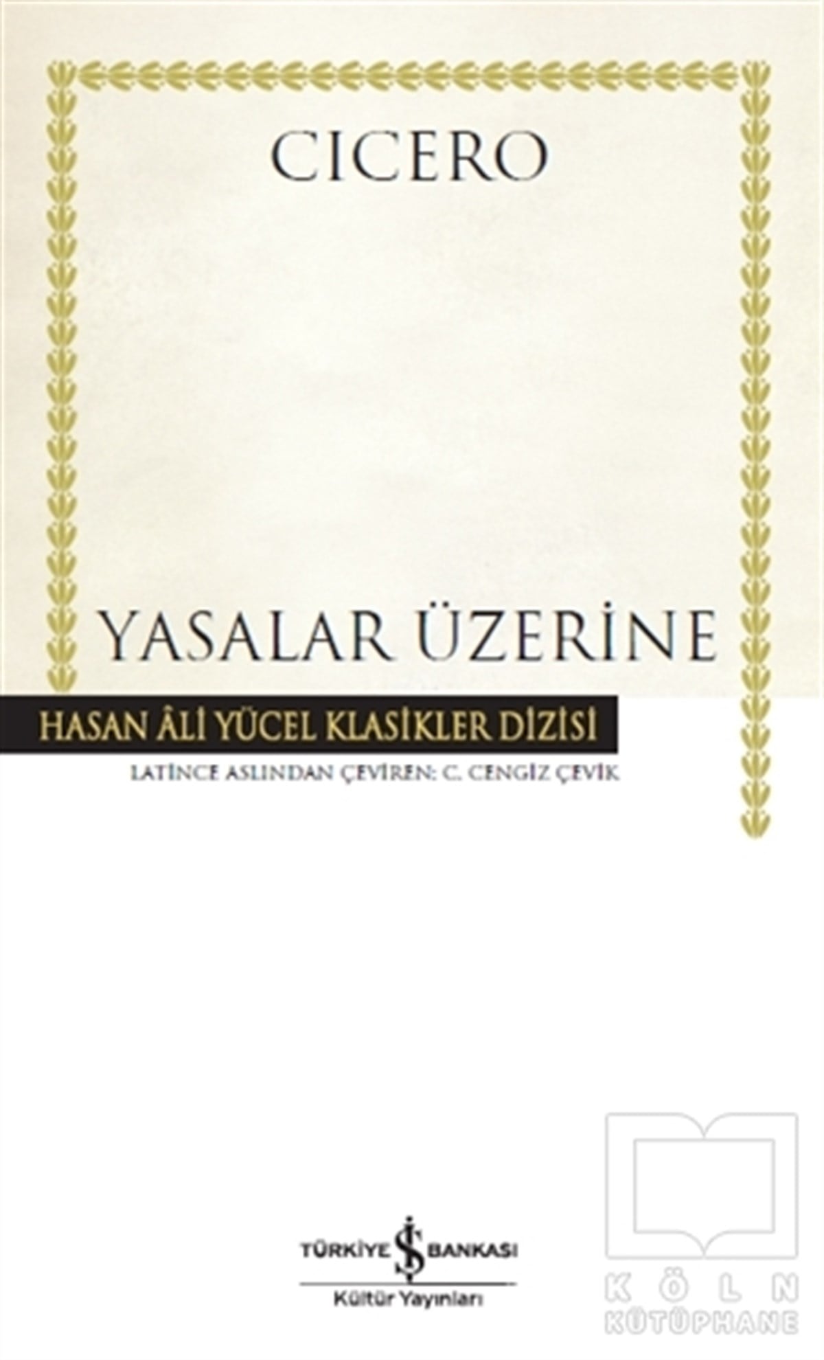Marcus Tullius CiceroDiğerYasalar Üzerine