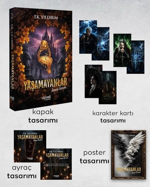 T. K. YıldırımFantastik Kitaplar & Fantastik RomanlarYaşamayanlar 2 - Ayraç Karakter Kartları ve Poster Hediyeli