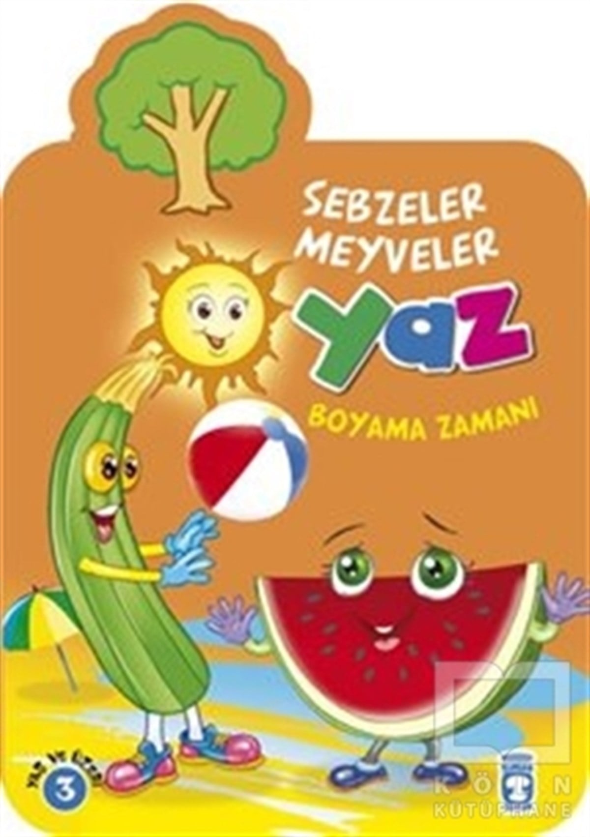 KolektifBoyama KitaplarıYaz : Sebzeler Meyveler Boyama Zamanı
