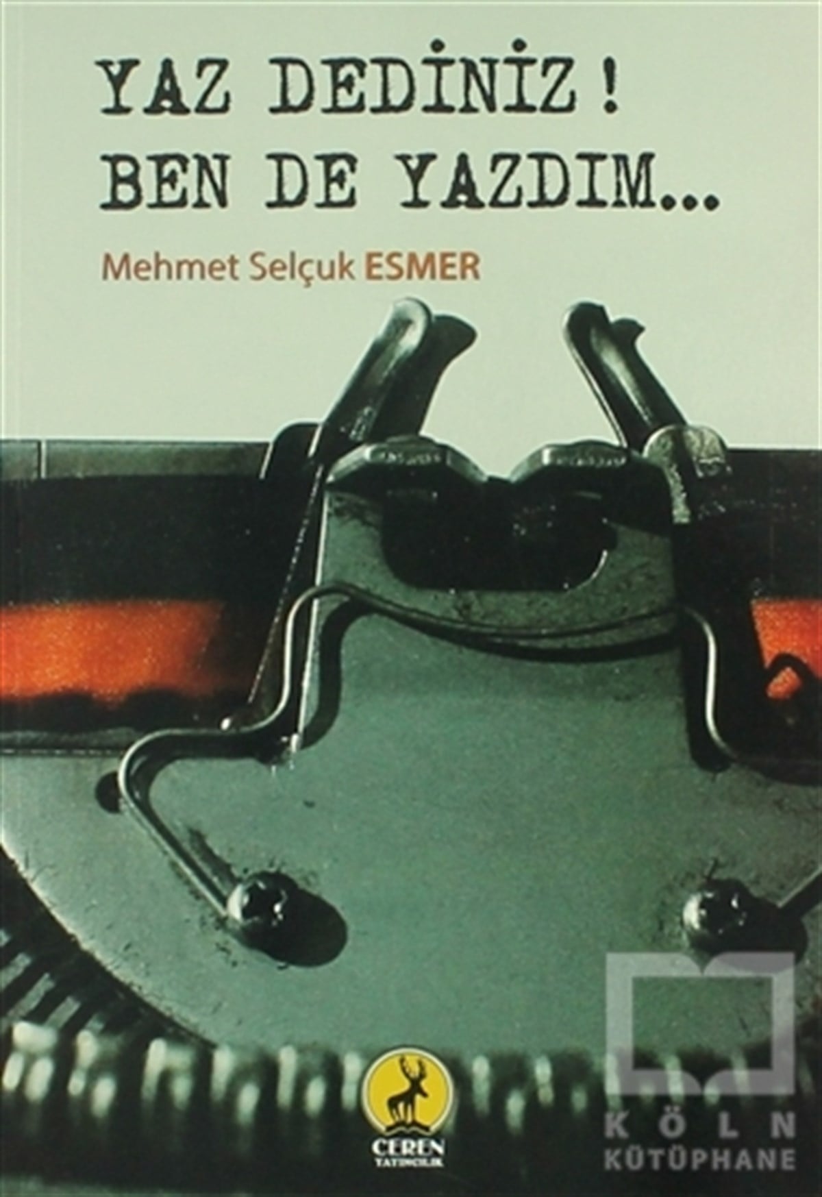 Mehmet Selçuk EsmerTürkçe RomanlarYaz Dediniz Ben De Yazdım
