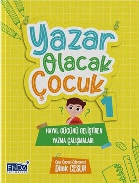 Dilek CesurEgitim Etkinlik KitaplariYazar Olacak Çocuk 1