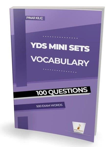 Pınar KılıçYDS Soru Bankasi KitaplariYDS İngilizce Mini Sets Vocabulary - 100 Question s -500 Exam Words