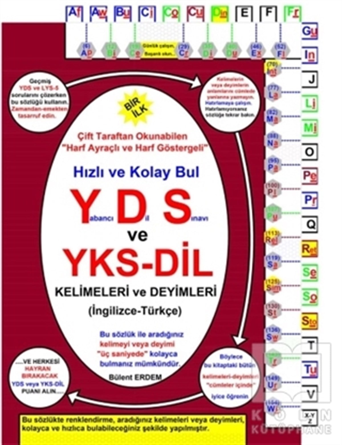 Bülent ErdemDil ÖğrenimiYDS ve YKS-Dil  Kelimeleri ve Deyimleri (İngilizce-Türkçe)