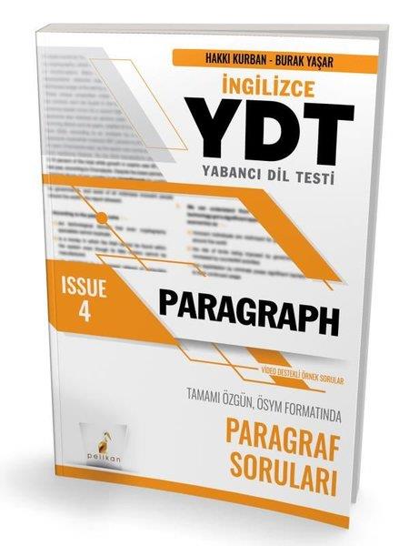 Burak YaşarYKS Ingilizce Soru BankasiYDT İngilizce Paragraph Issue 4