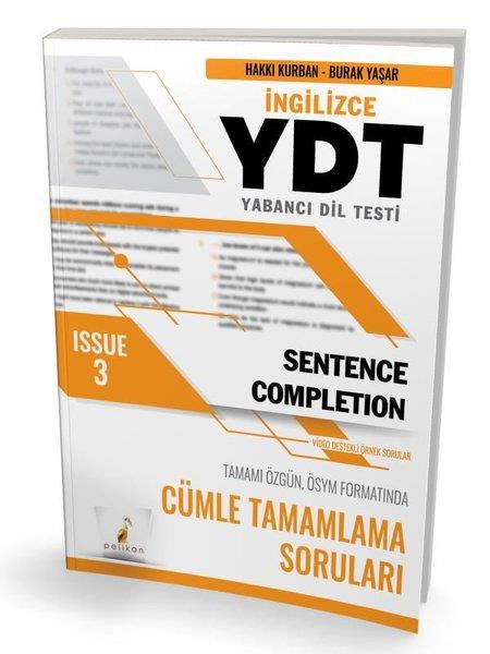 Burak YaşarYKS Ingilizce Soru BankasiYDT İngilizce Sentence Completion Issue 3