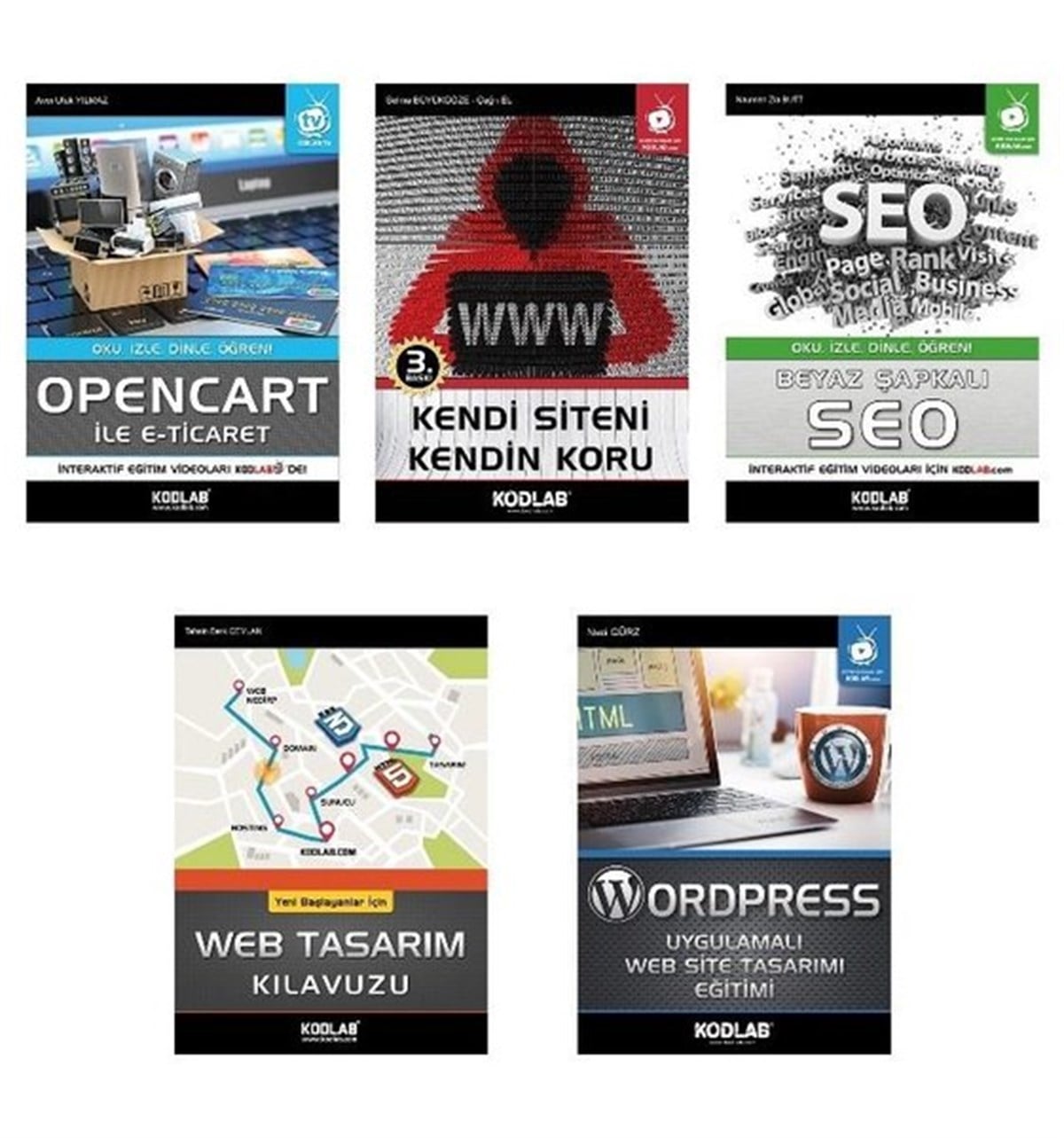 KolektifBilgisayar KitaplarıYeni Başlayanlar için Kolay Web Programlama Seti - 5 Kitap Takım