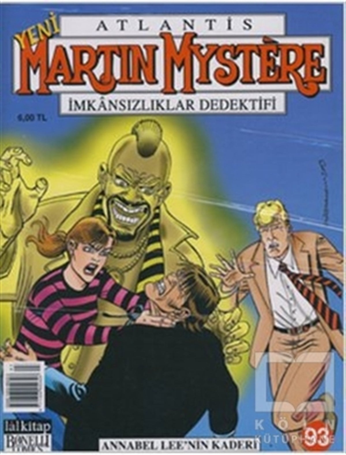 Alfredo CastelliDiğerYeni Martin Mystere Sayı: 93 Annabel Lee’nin Kaderi