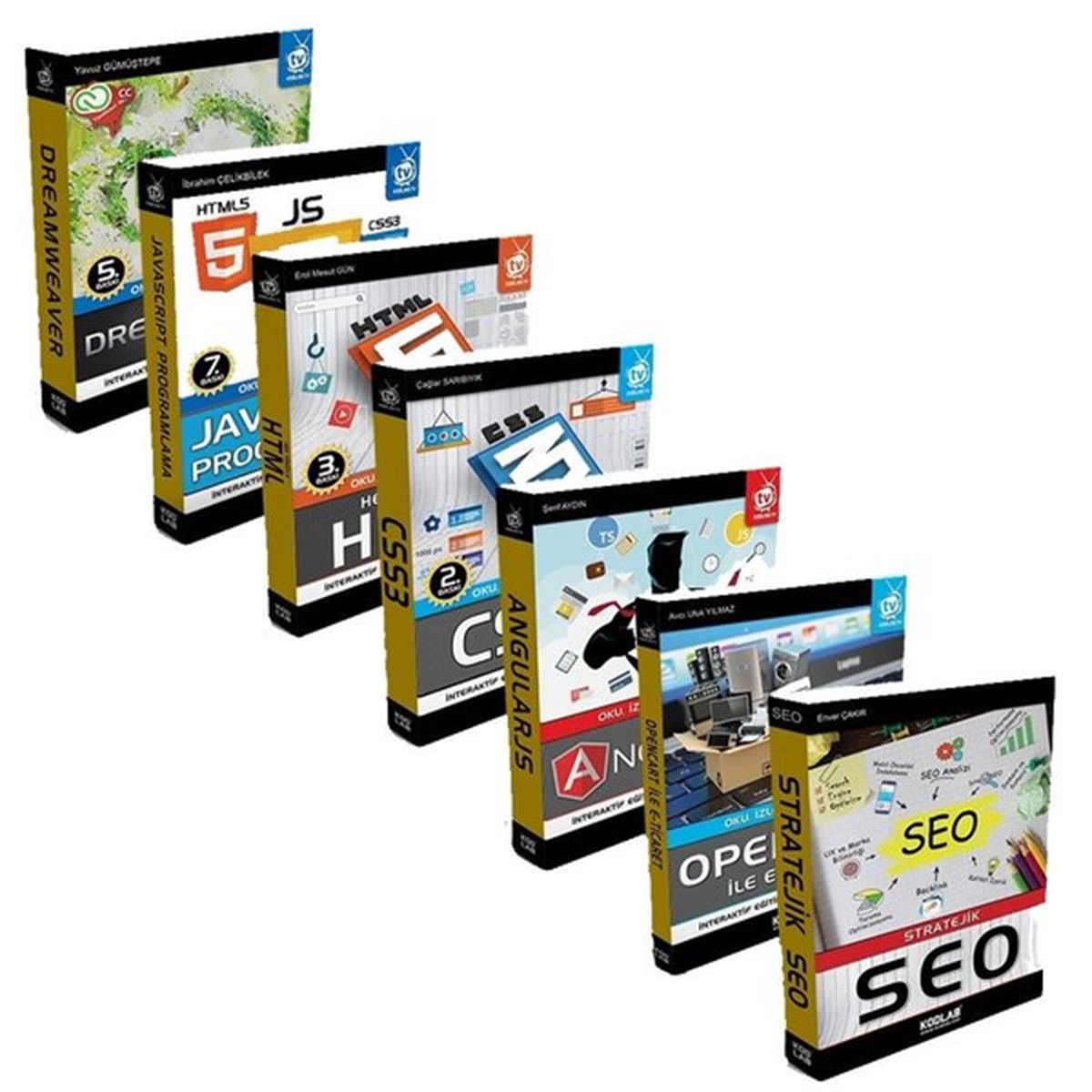 KomisyonBilgisayar KitaplarıYeni Nesil Web Tasarım Seti 7 Kitap Takım