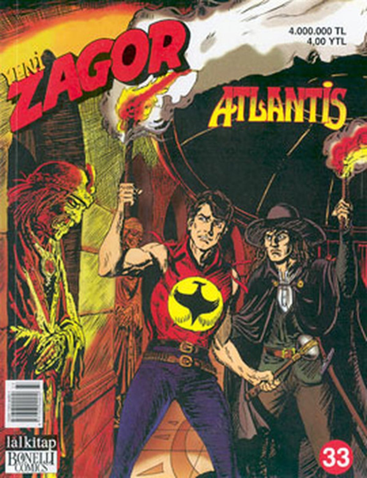 Stefano AndreucciÇocuk Çizgi RomanlarıYeni Zagor Atlantis Sayı: 33