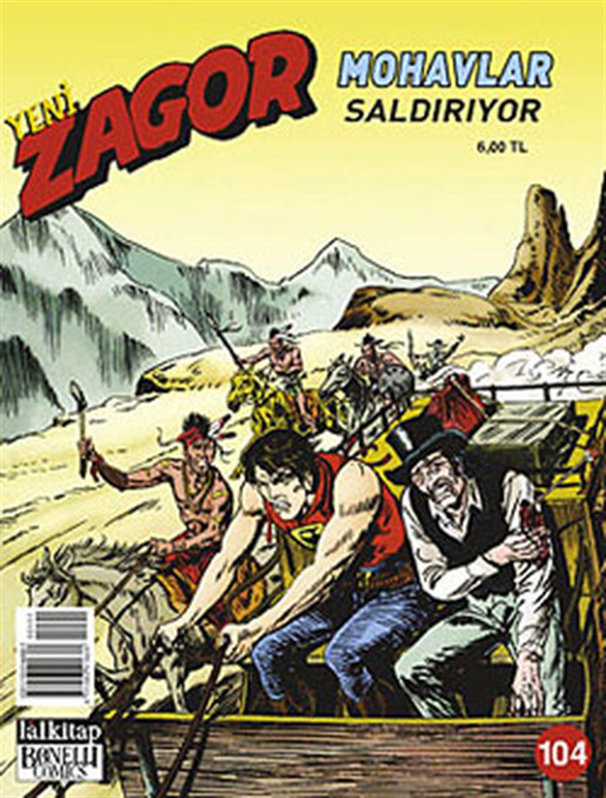 KolektifÇizgi RomanlarYeni Zagor Sayı - 104