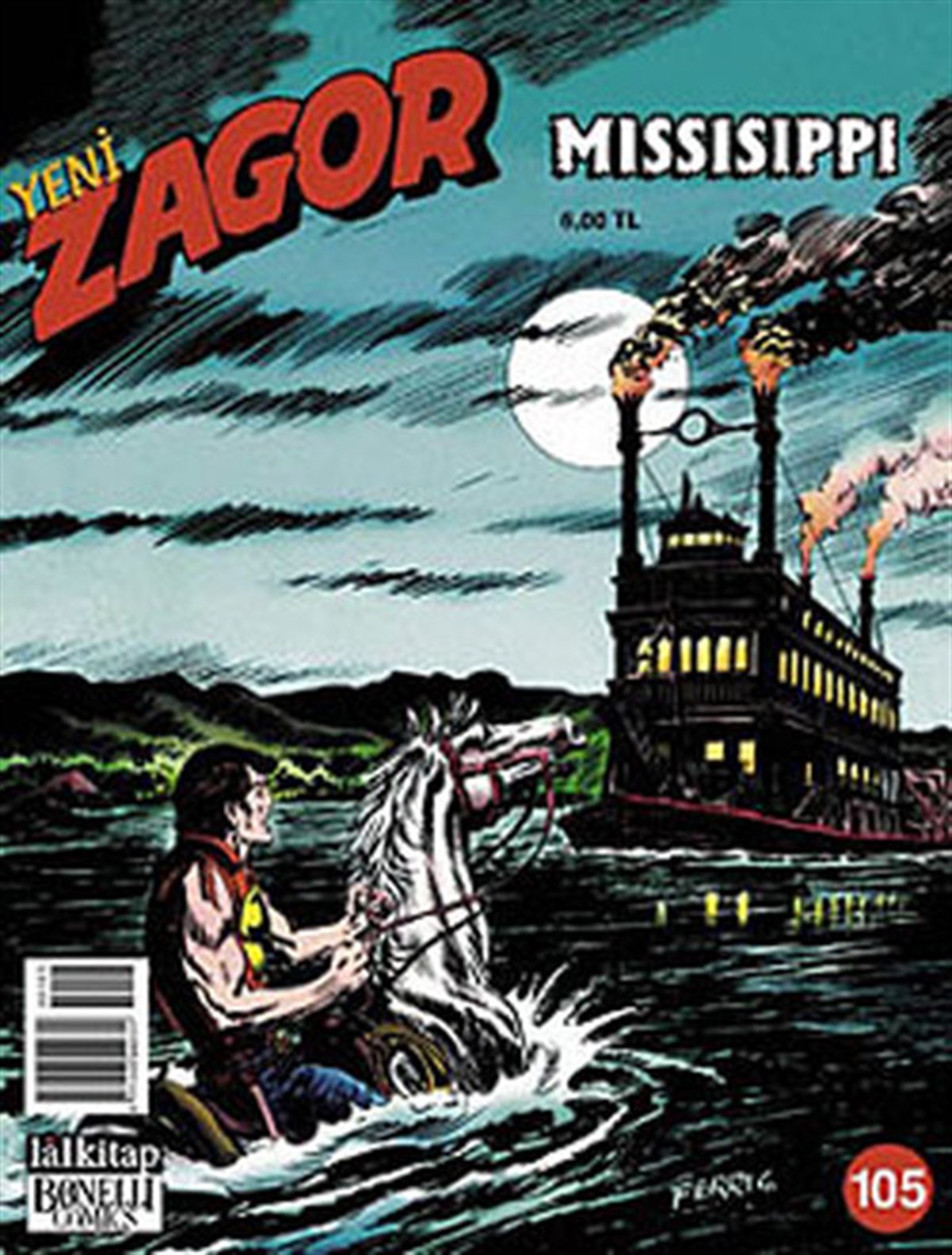 KolektifÇizgi RomanlarYeni Zagor Sayı - 105
