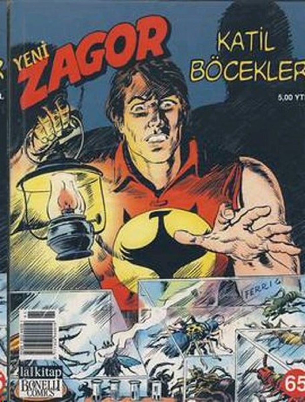 KolektifÇizgi RomanlarYeni Zagor Sayı: 65 - Katil Böcekler