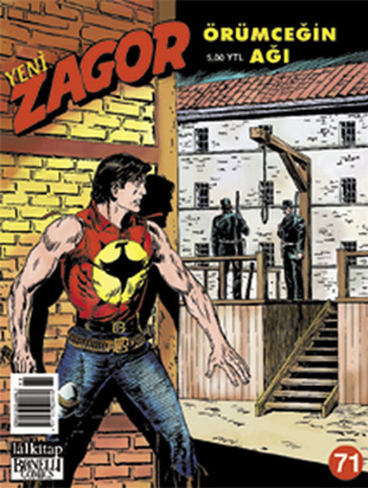 Ayşe Karsel ZaimoğluÇizgi RomanlarYeni Zagor Sayı: 71 Örümceğin Ağı