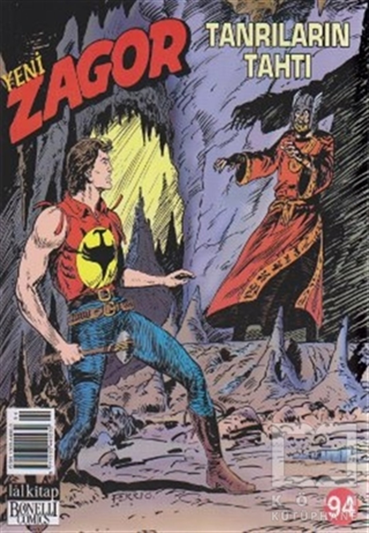 Mauro BoselliDiğerYeni Zagor Sayı: 94 Tanrıların Tahtı