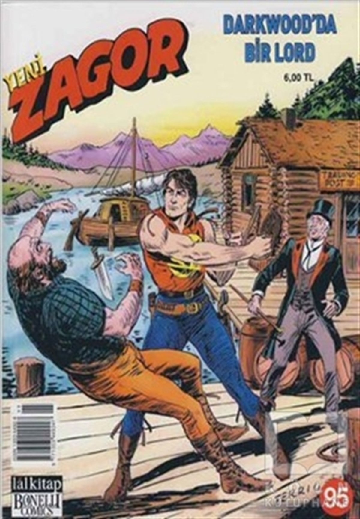 Luigi MignaccoDiğerYeni Zagor Sayı: 95 Darkwood’da Bir Lord