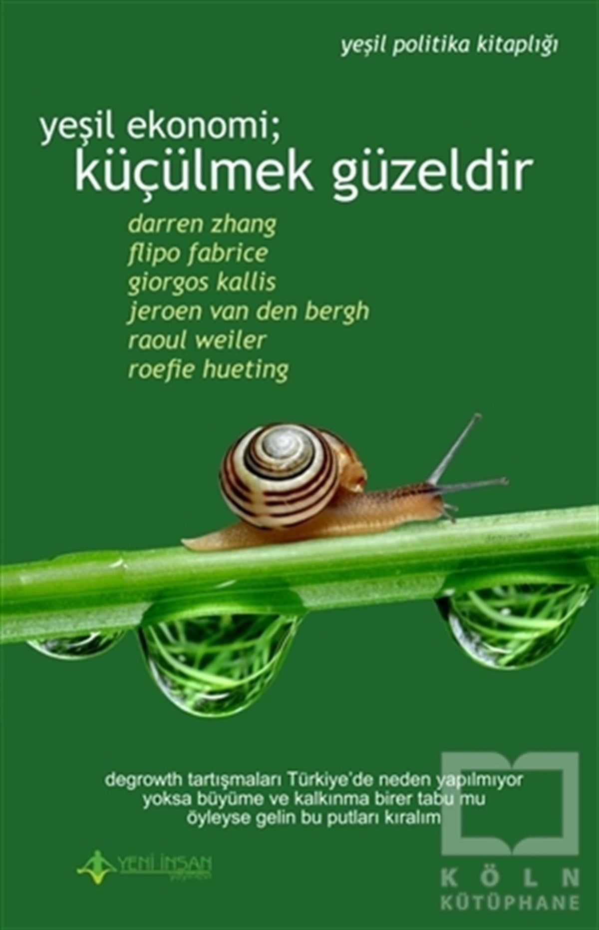 Darren ZhangGenel KonularYeşil Ekonomi; Küçülmek Güzeldir