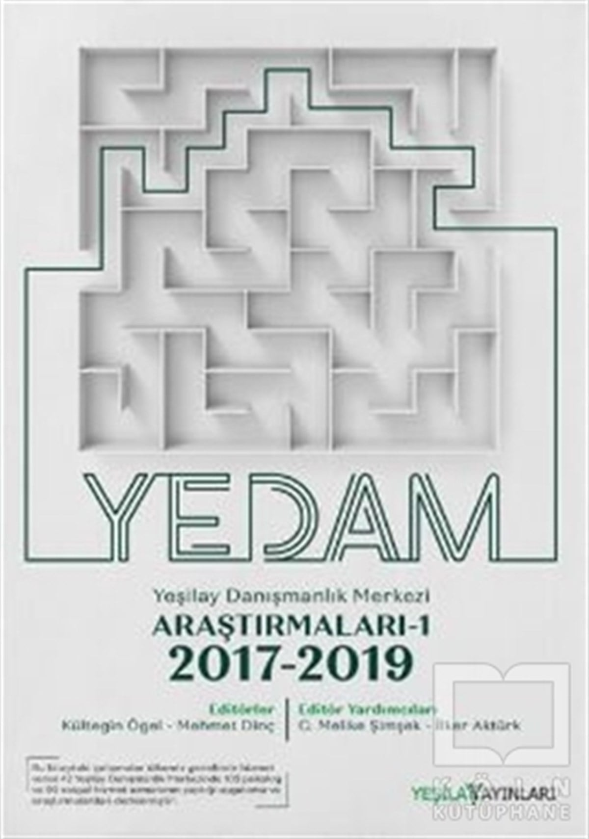 KolektifDiğerYeşilay Danışmanlık Merkezi Araştırmaları Kitabı 1 - 2017 2019