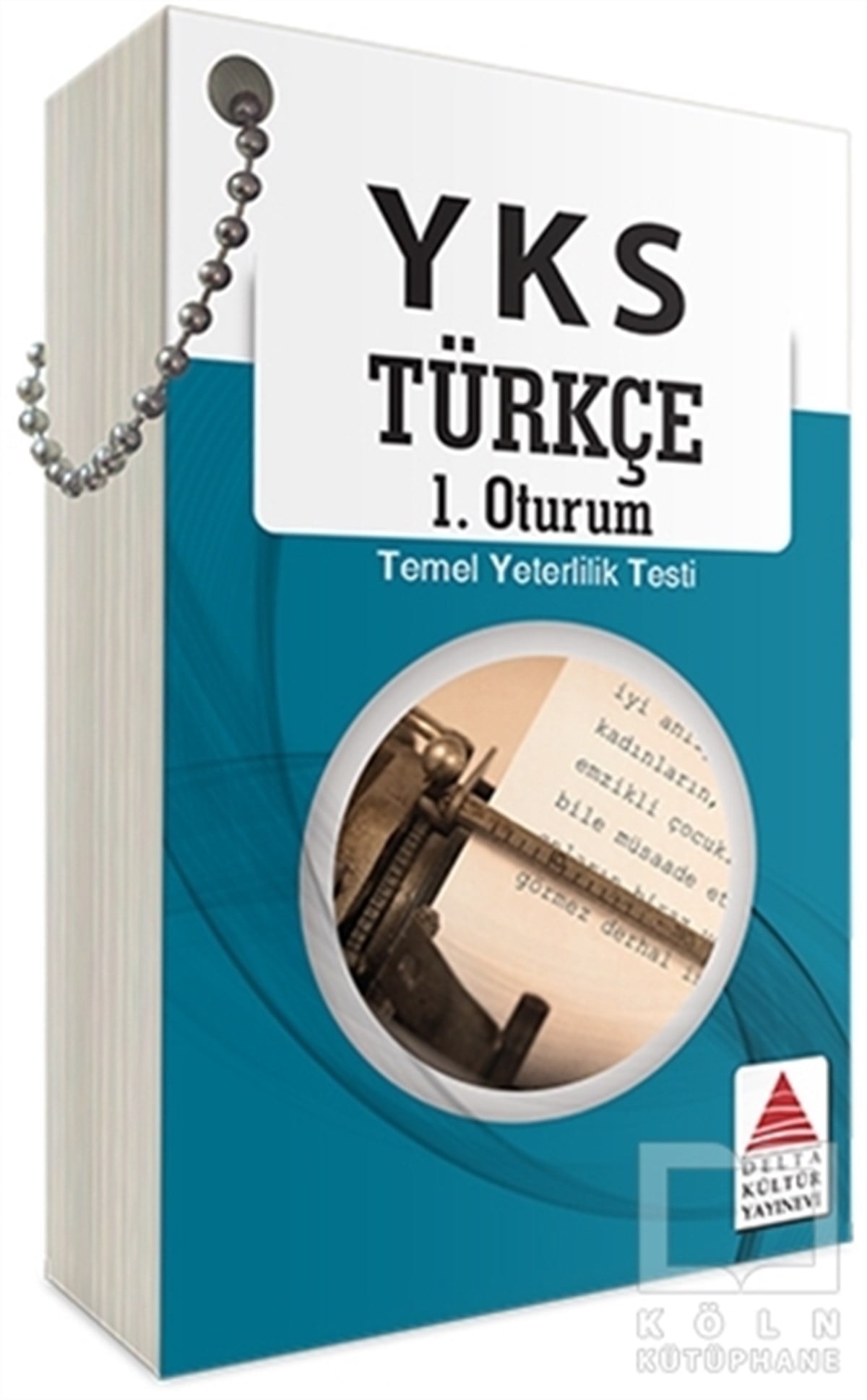 Tufan ŞahinSınavlara Hazırlık KitaplarıYKS 1. Oturum Türkçe Kartları (TYT)