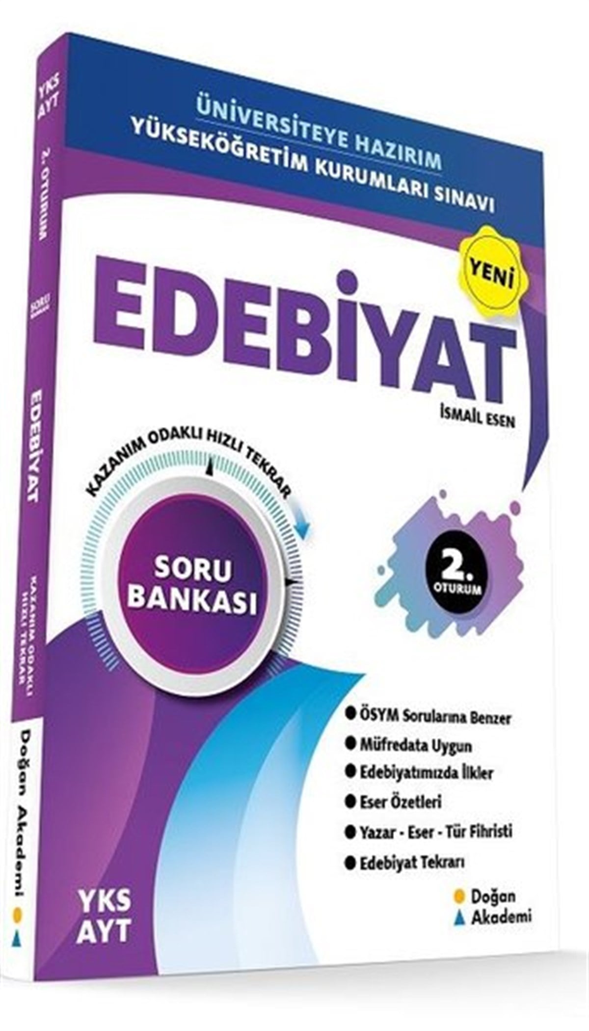 KolektifTemel Yeterlilik Testi - Alan Yeterlilik Testi (YKS-TYT/AYT)YKS AYT Edebiyat Soru Bankası-Orta İleri Düzey